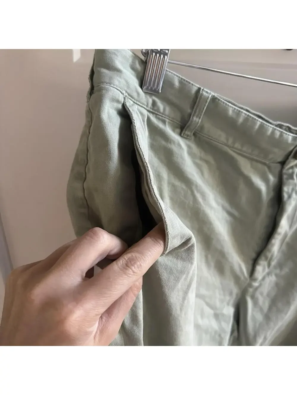 Faherty Mint Green Chino Shorts Mens 35 Cotton Stretch Casual Summer